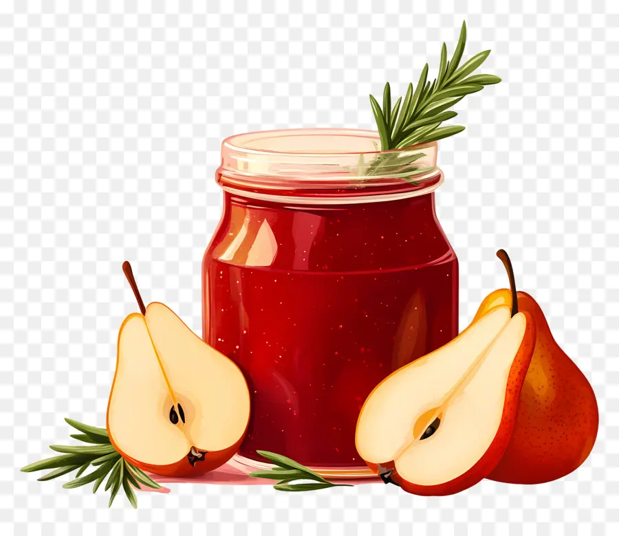 Confiture De Poire，Pot PNG