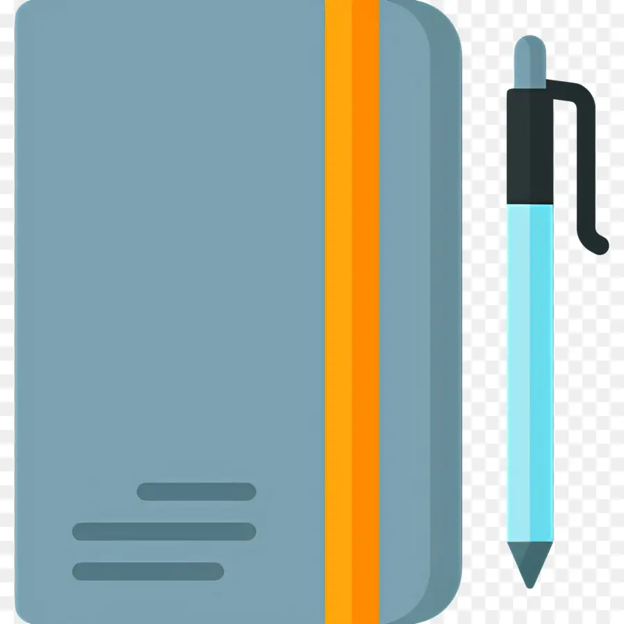 Carnet De Notes，Carnet Et Crayon PNG