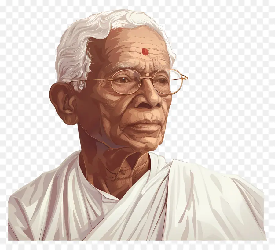 Sarvepalli Radhakrishnan，Homme âgé PNG