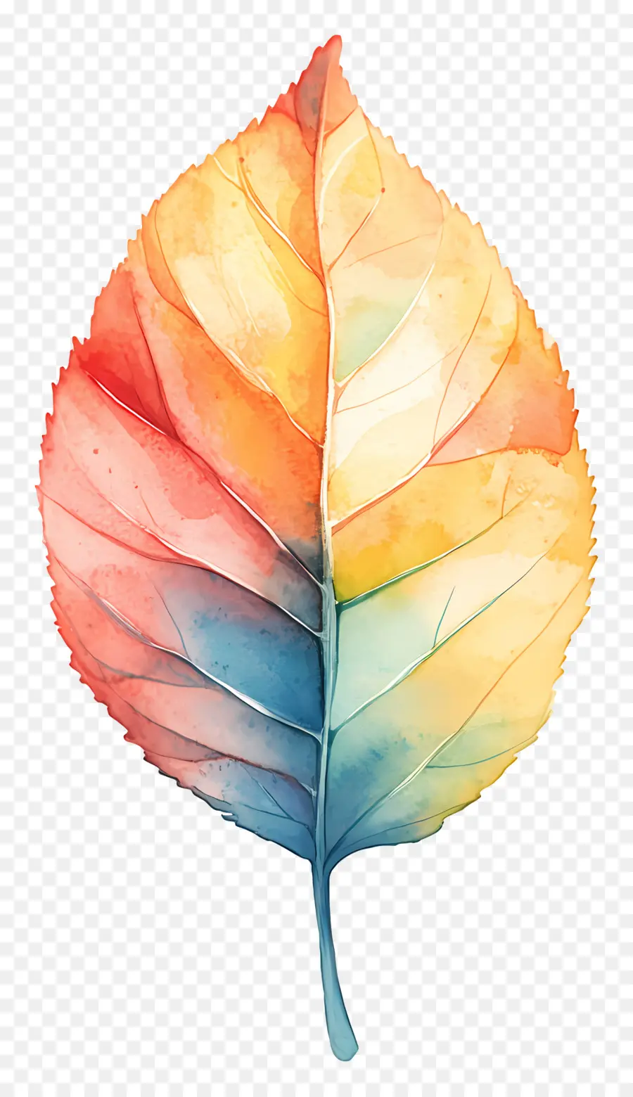 Feuille D'aquarelle，Feuille PNG