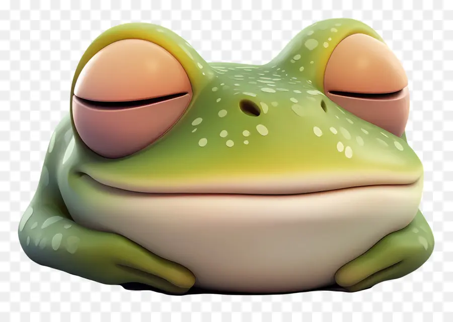 Emoji Grenouille，Grenouille PNG