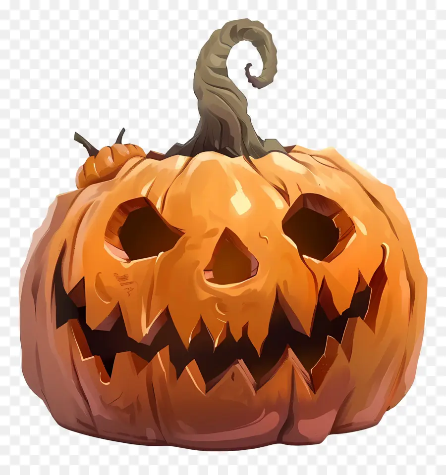 Citrouille D'halloween Animée，Jack O' Lanterne PNG