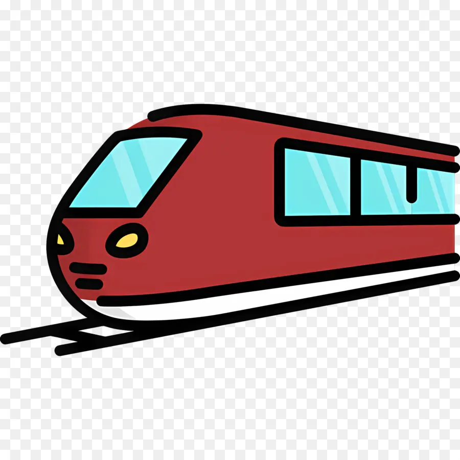 Former，Train Rouge PNG