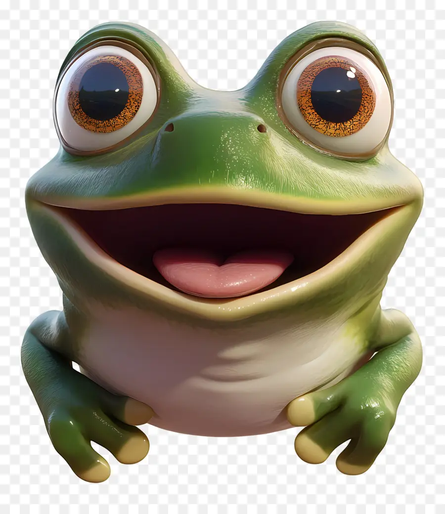 Emoji Grenouille，Grenouille PNG