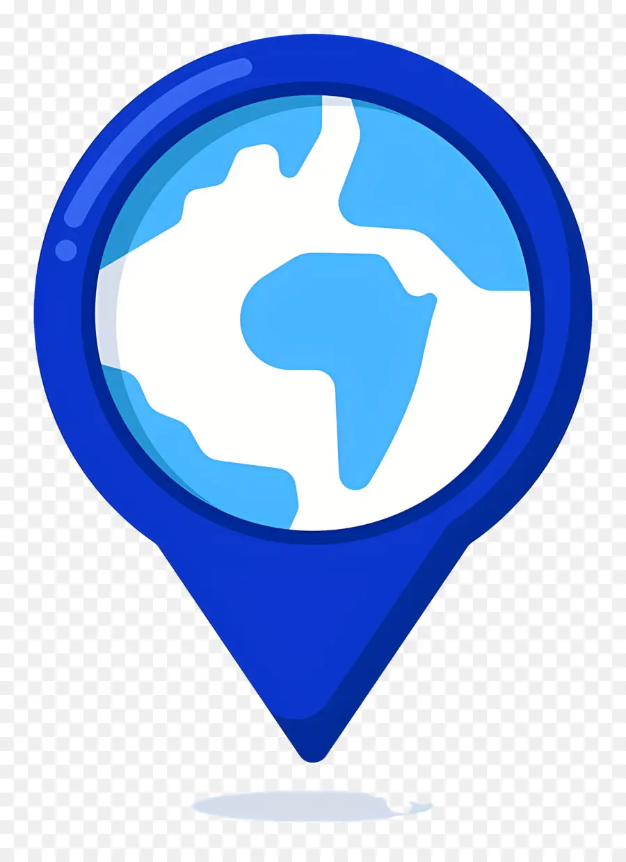 Icône De Localisation，Épingle De Globe PNG