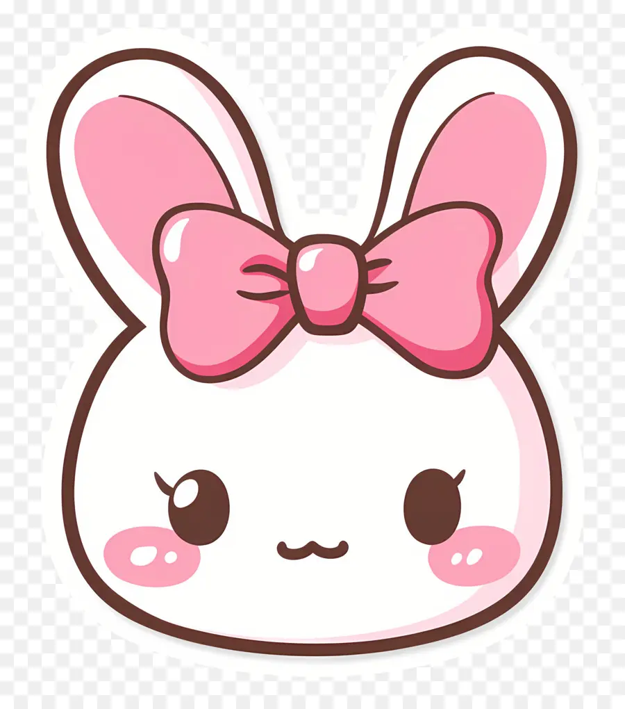 Personnage De Dessin Animé，Lapin Mignon PNG