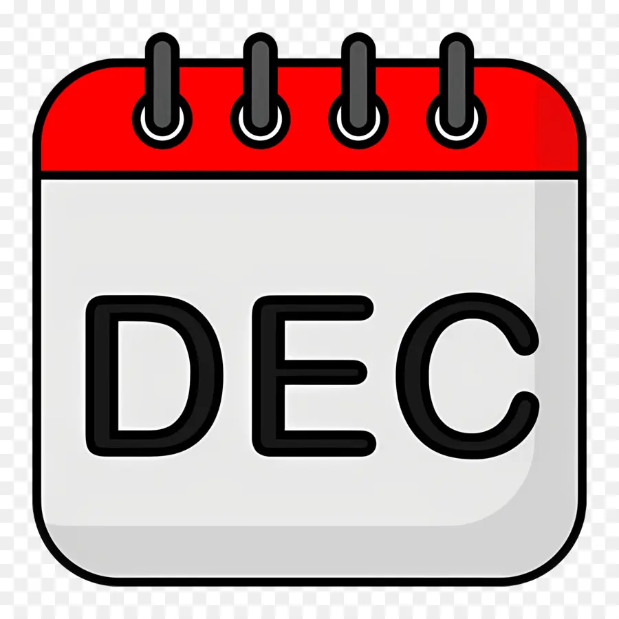 Décembre，Calendrier De Décembre PNG