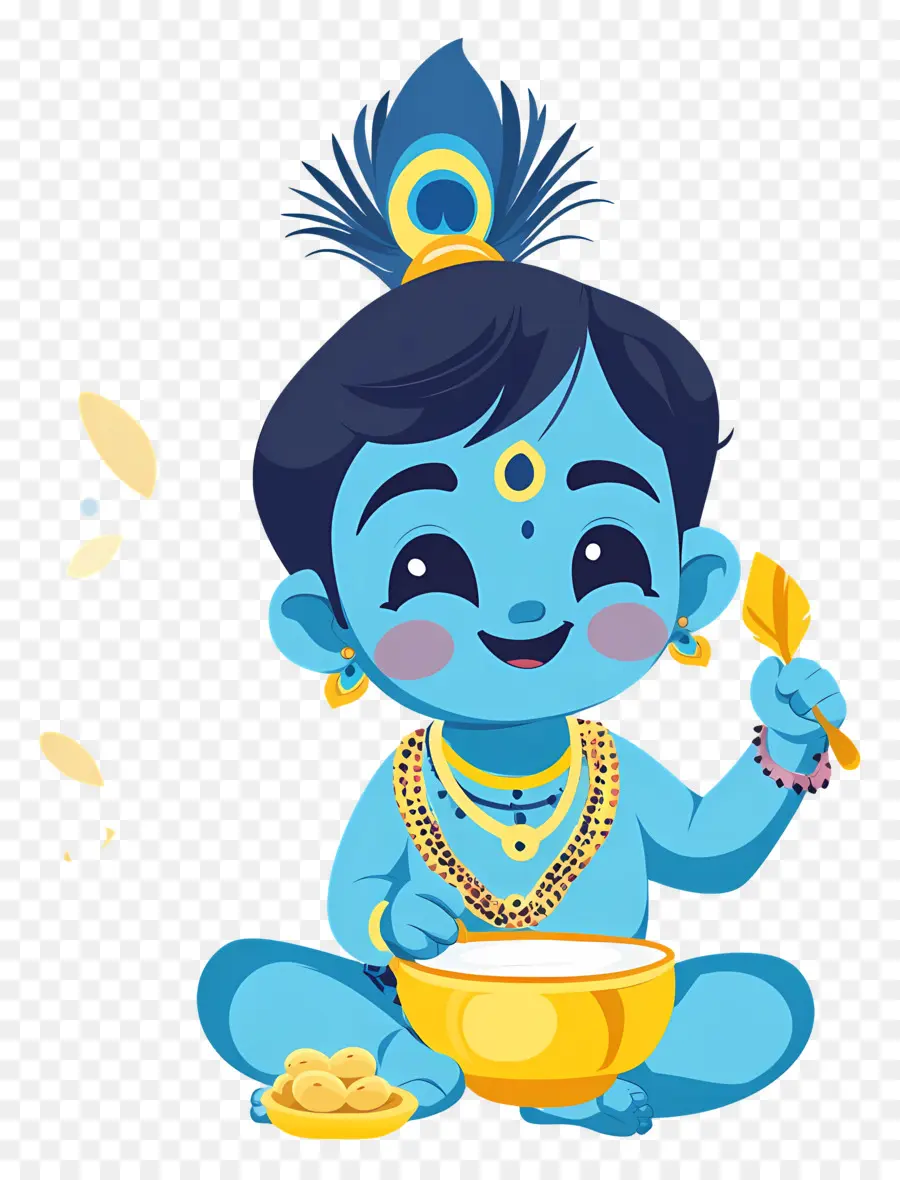 Krishna Janmashtami，Bébé Krishna PNG