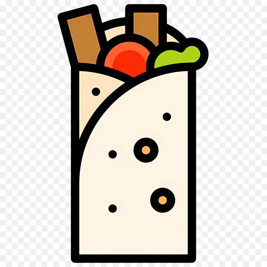 Burritos，Envelopper PNG