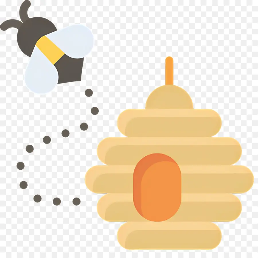 Abeille，Ruche PNG