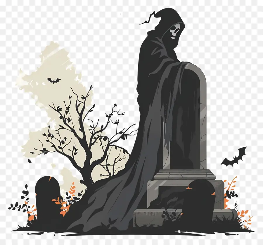 Faucheuse D'halloween，Faucheuse PNG