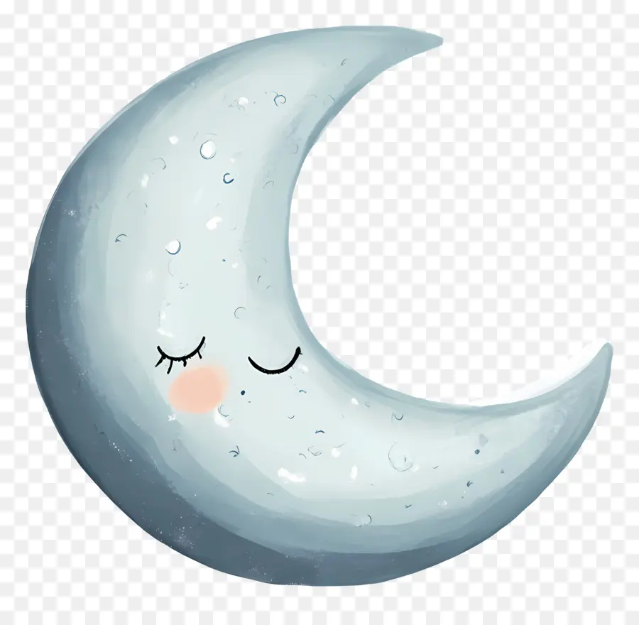 Lune Mignonne，Croissant De Lune PNG