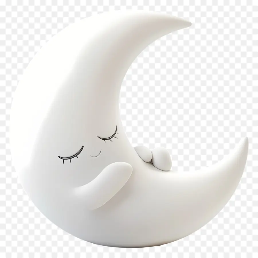 Lune Mignonne，Croissant De Lune PNG