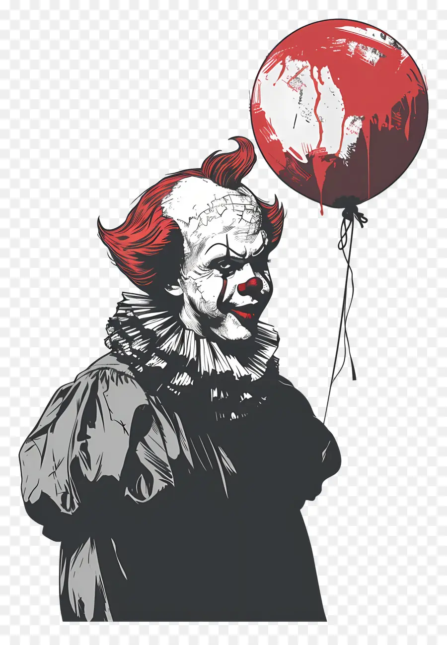 Clown Effrayant，Clown PNG