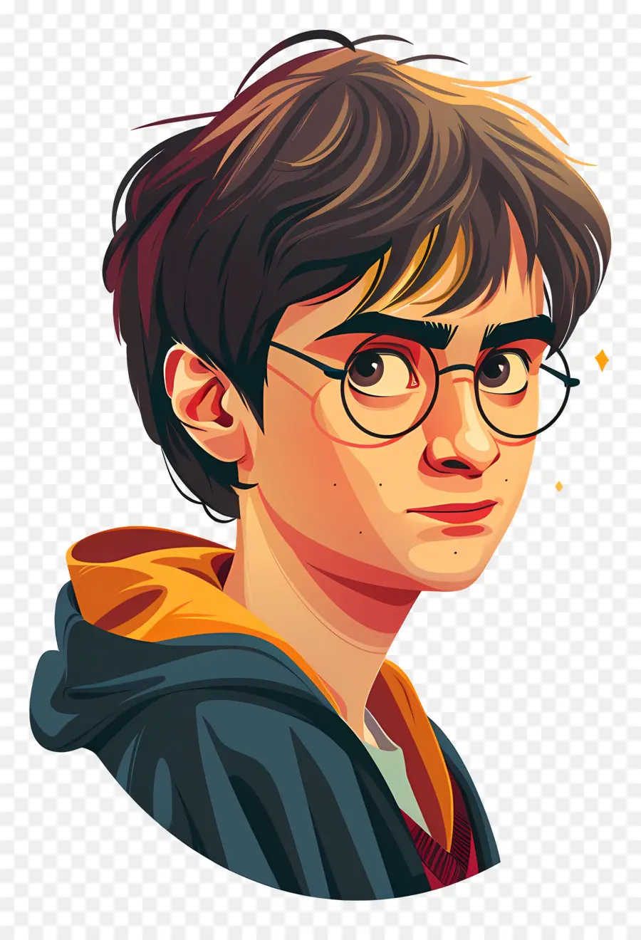 Harry Potter，Garçon Avec Des Lunettes PNG