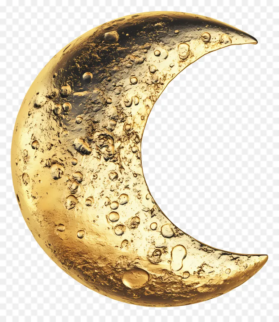 Lune D'or，Croissant De Lune D'or PNG