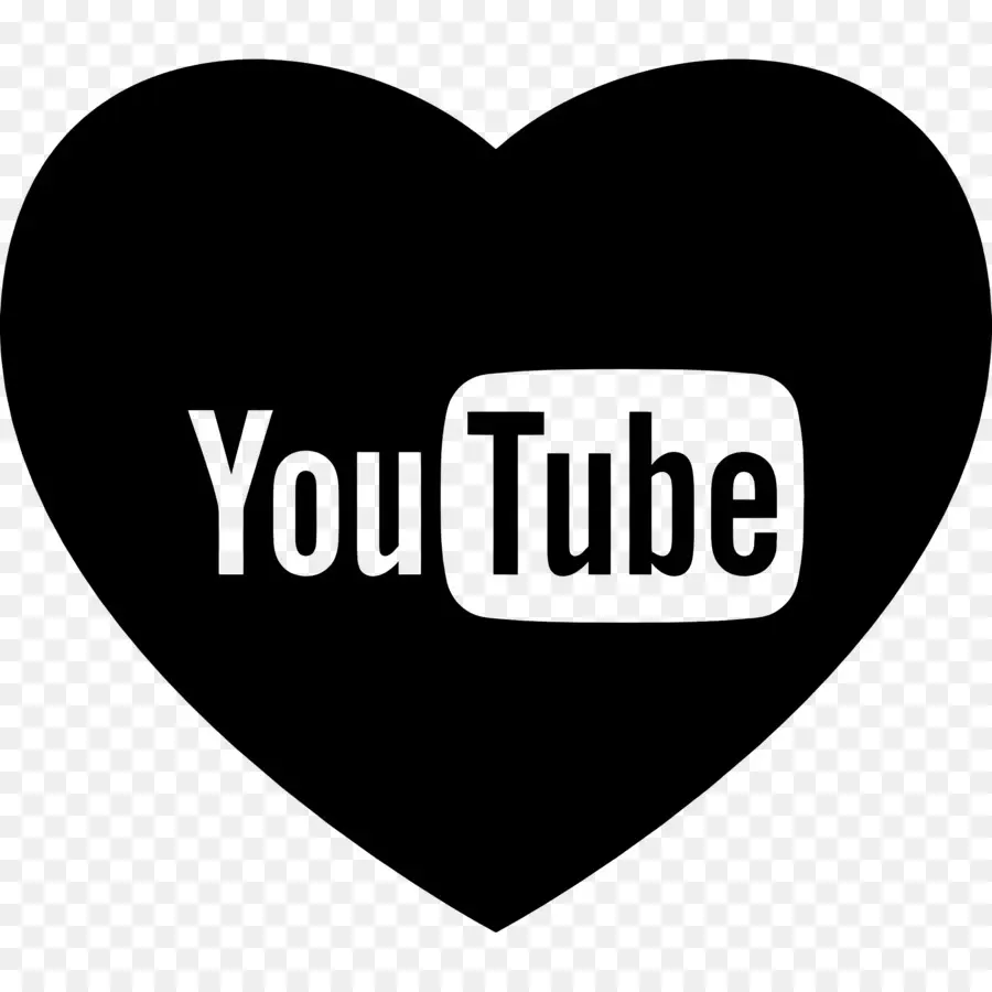 Youtube，Coeur Youtube PNG