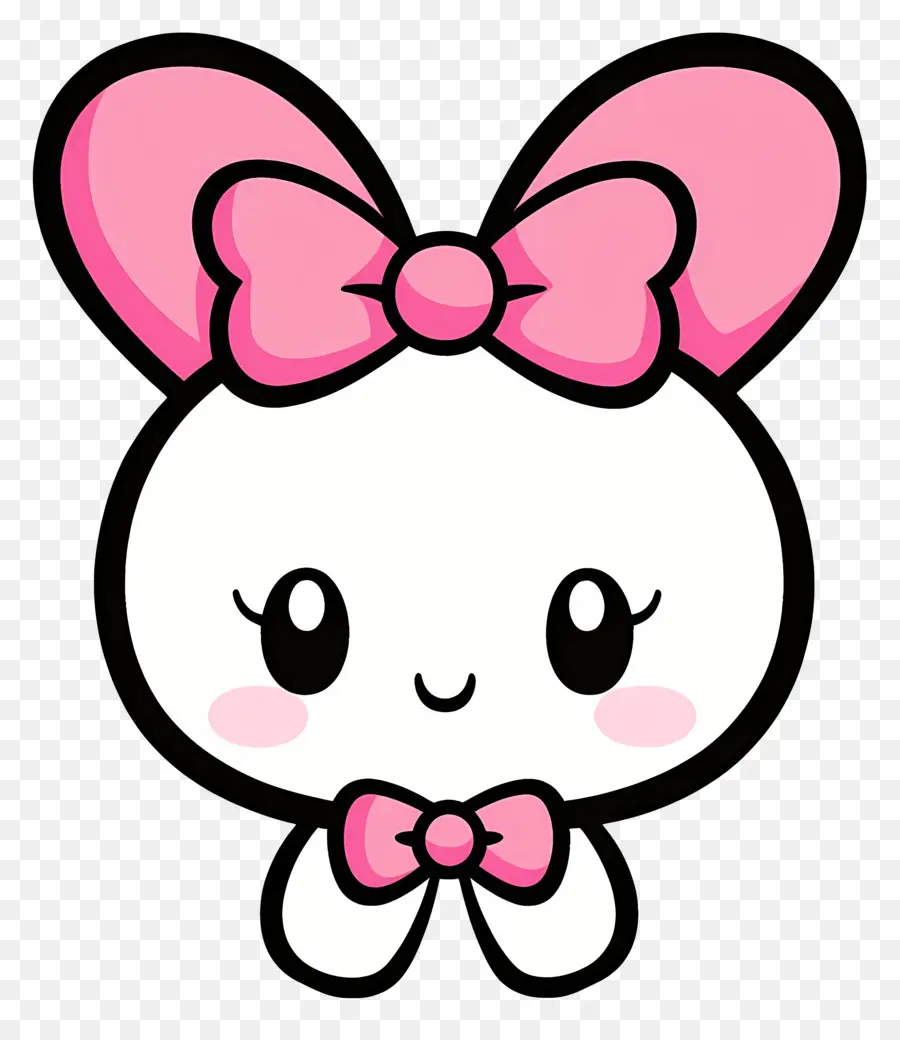 Personnage De Dessin Animé，Lapin Mignon PNG