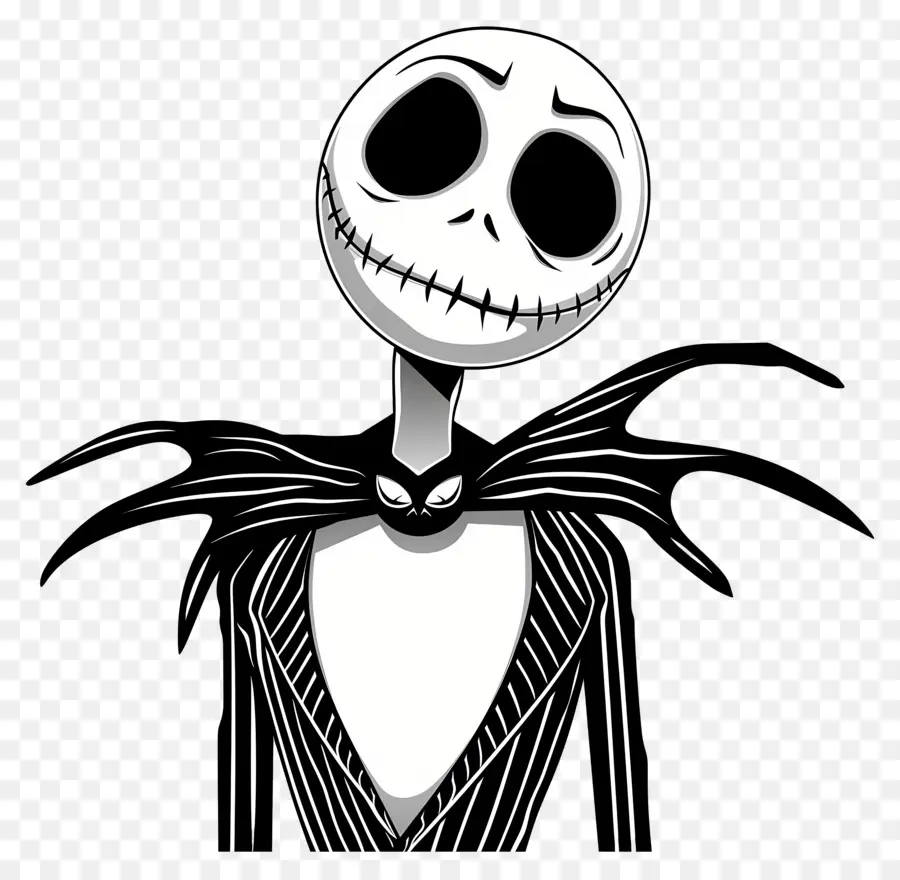 Jack Skellington，Squelette PNG