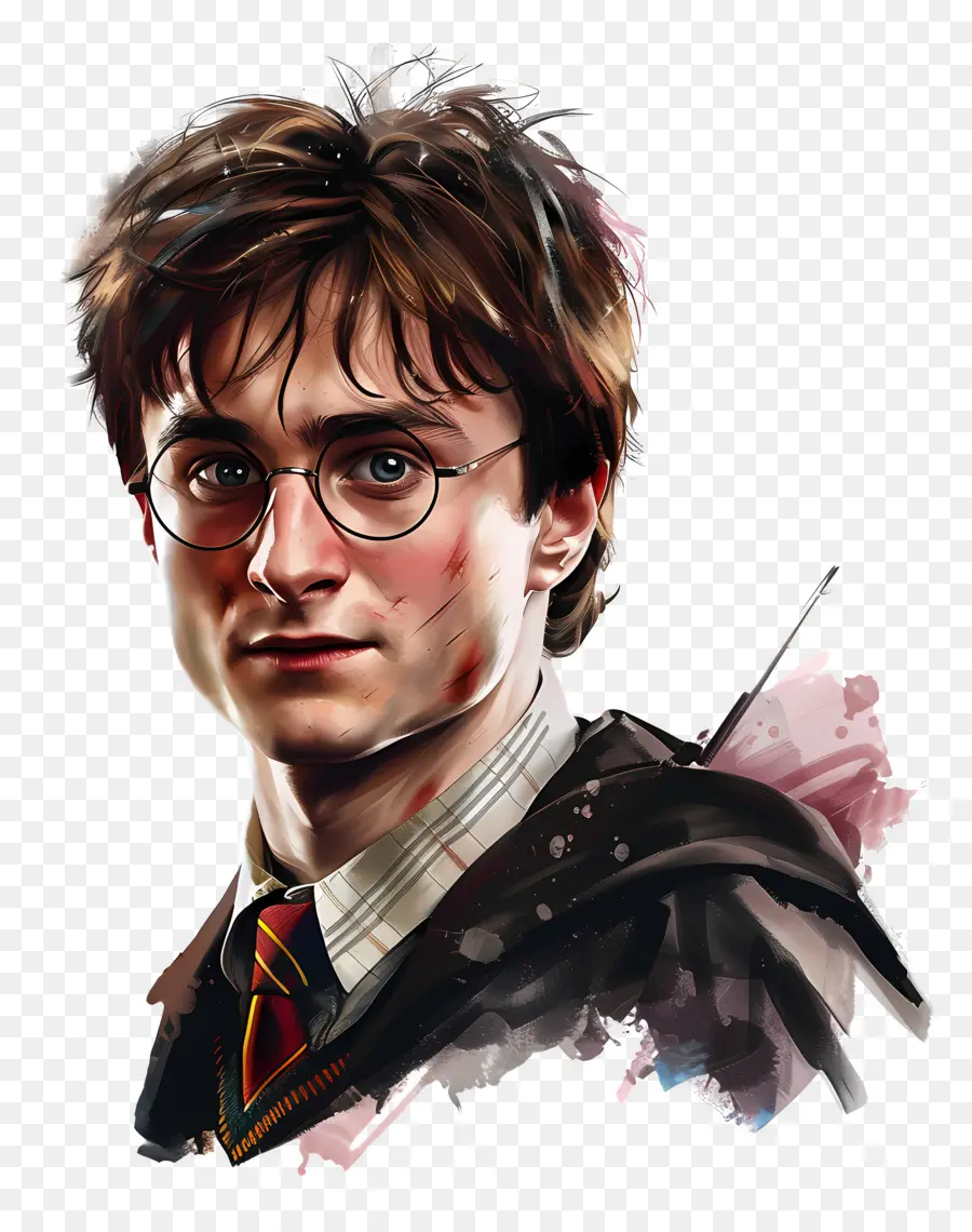 Harry Potter，Personnage Avec Des Lunettes PNG