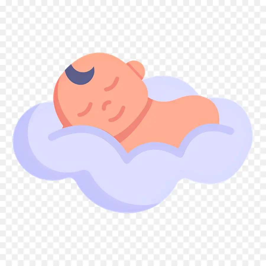 Bébé Garçon，Bébé Qui Dort PNG