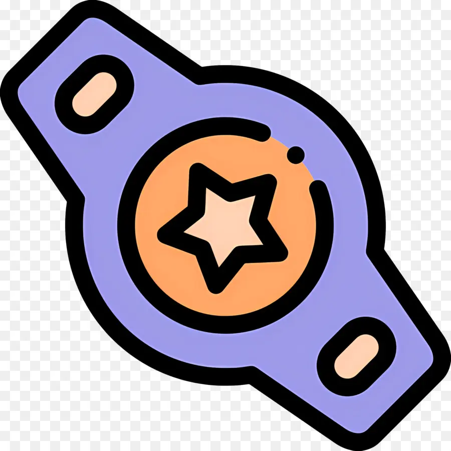 Ceinture De Champion，Badge PNG