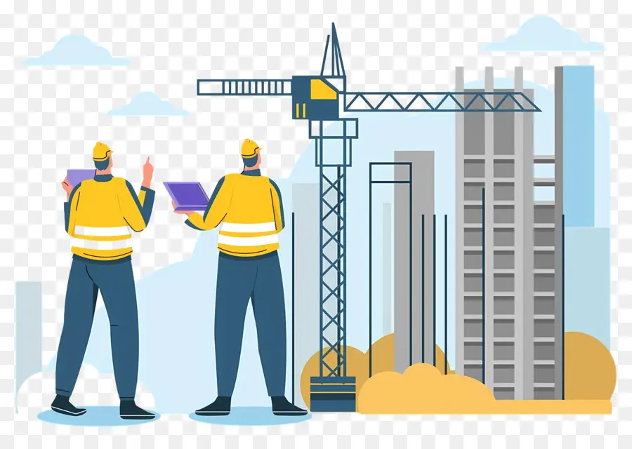 Construction，Chantier De Construction PNG