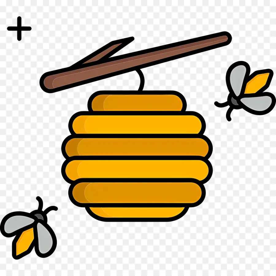 Abeille，Ruche PNG