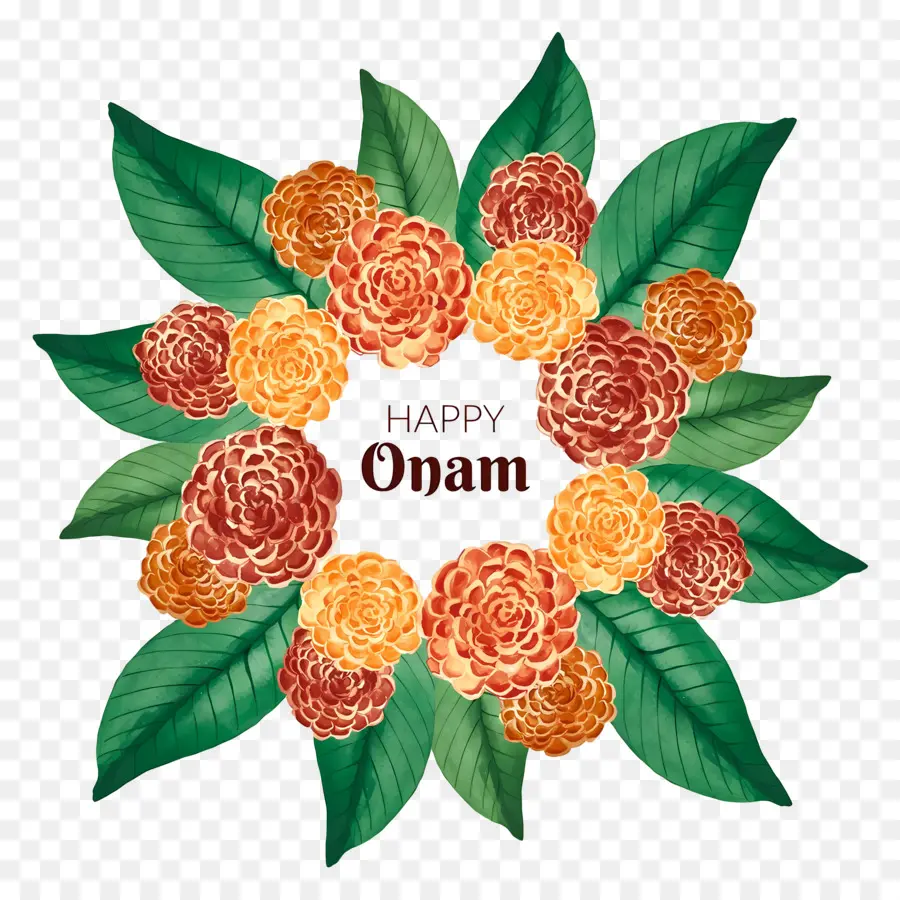 Joyeux Onam，Couronne Onam PNG