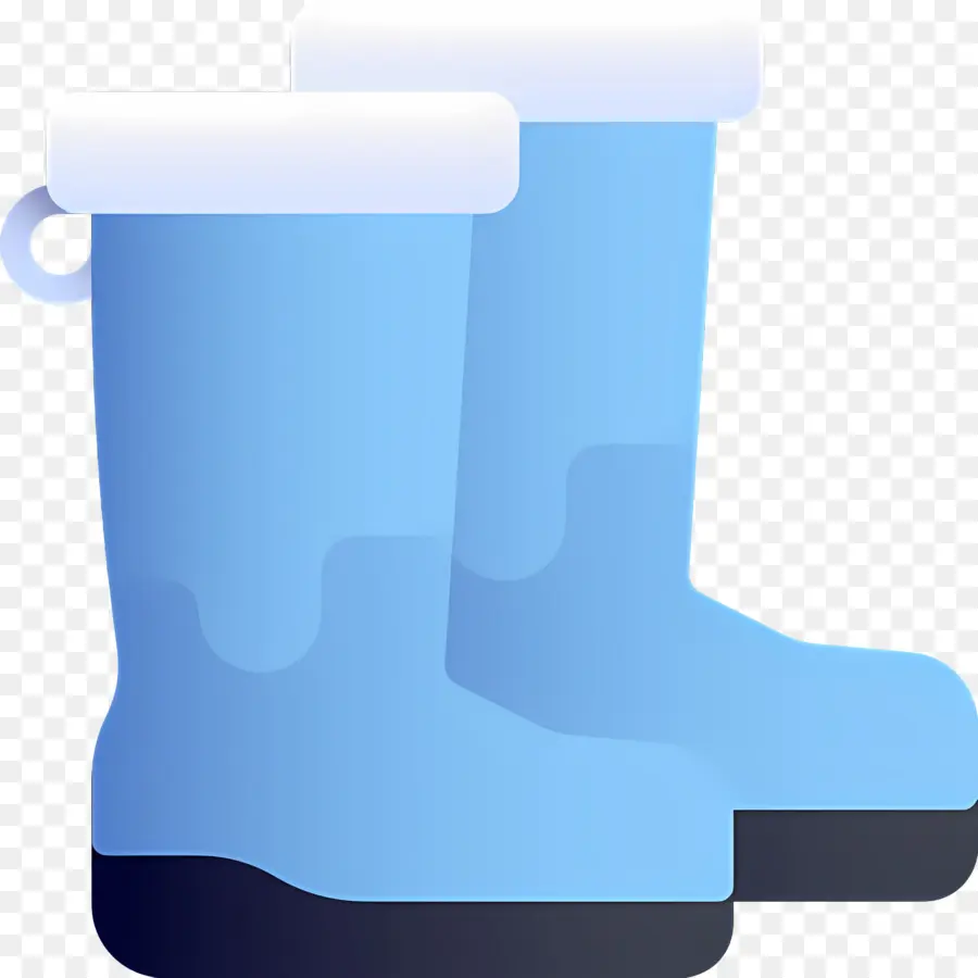 Botte De Pluie，Bottes Bleues PNG