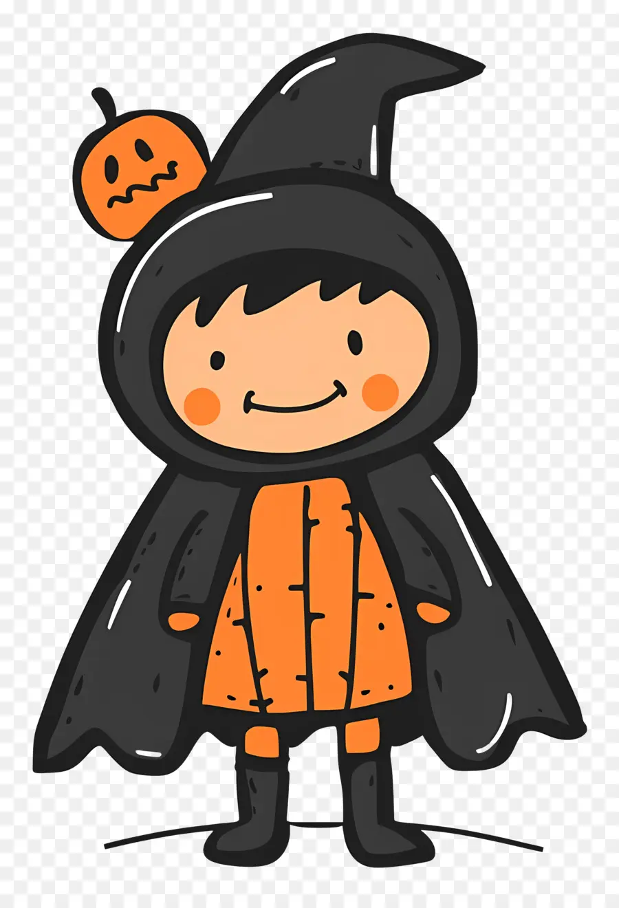 Déguisement D'halloween，Enfant En Costume D'halloween PNG