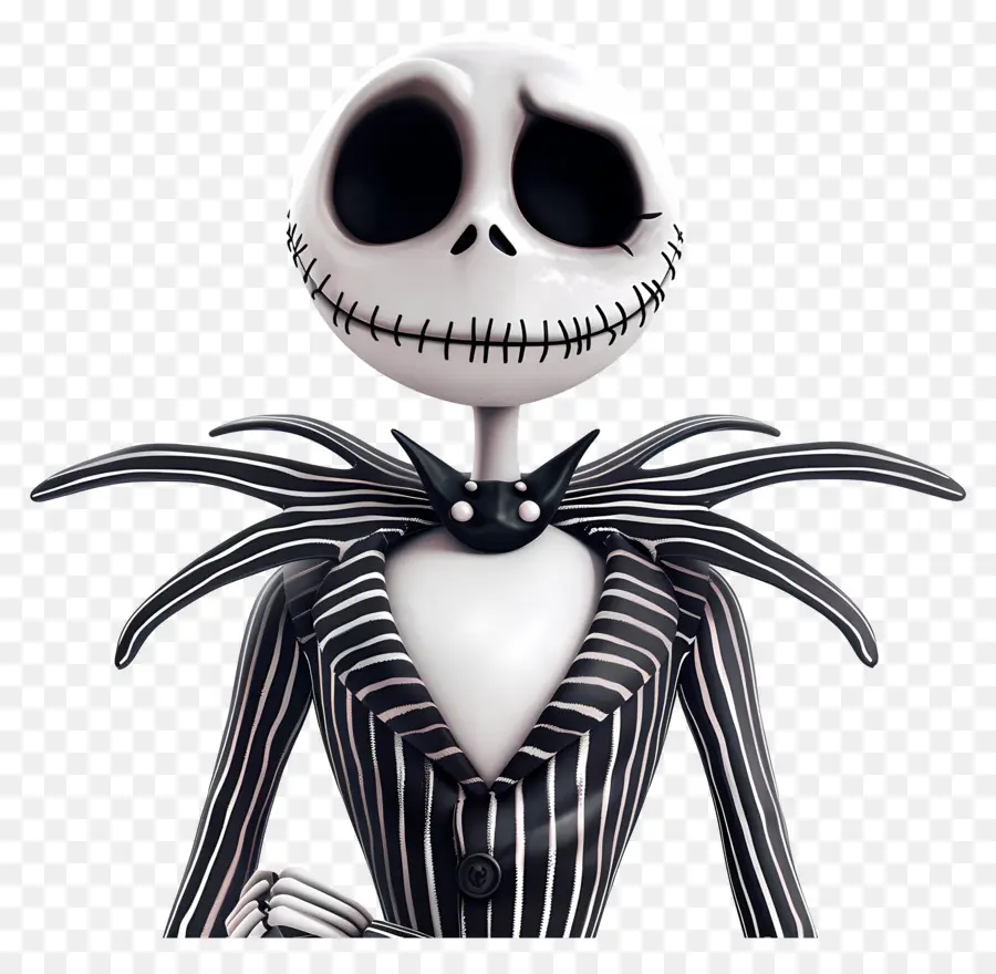 Jack Skellington，Caractère Squelette PNG