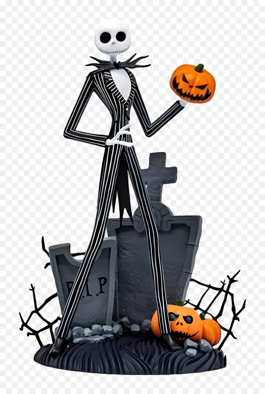 Jack Skellington，Squelette Avec Citrouille PNG