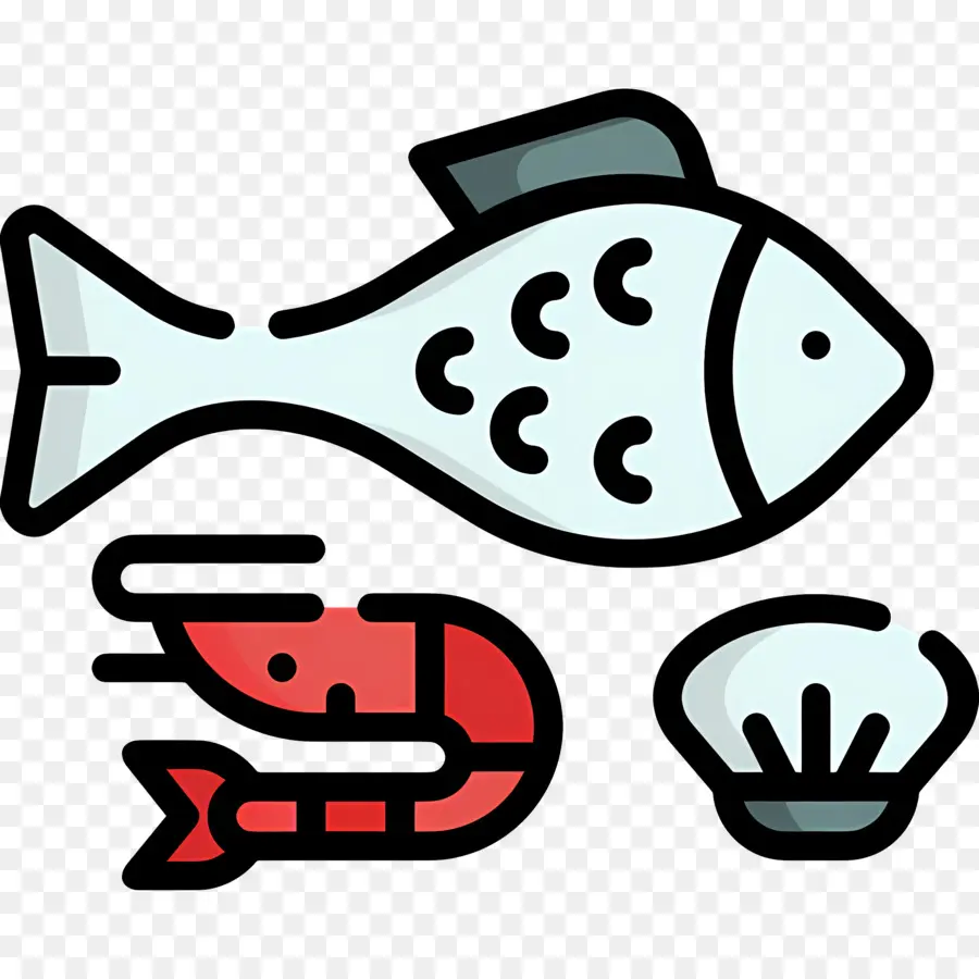 Fruit De Mer，Poisson PNG