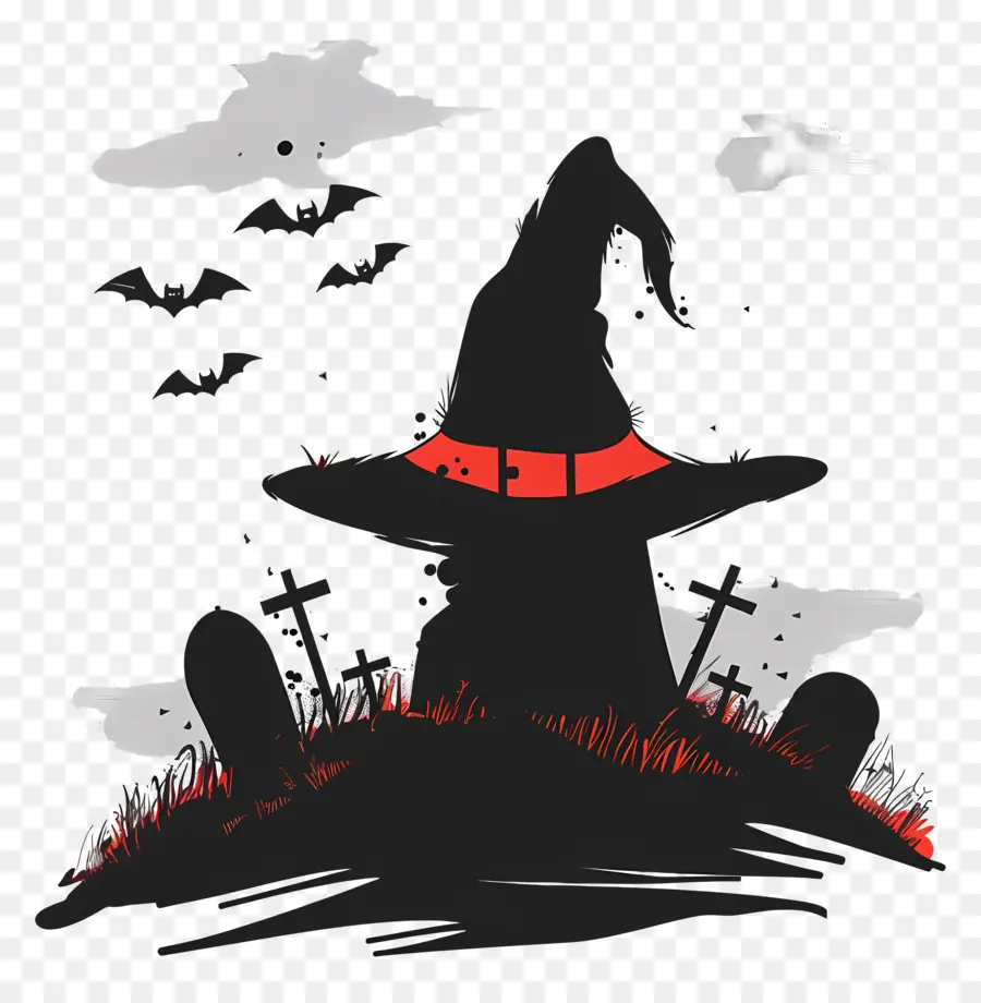 Chapeau De Sorcière D'halloween，Chapeau De Sorcière PNG