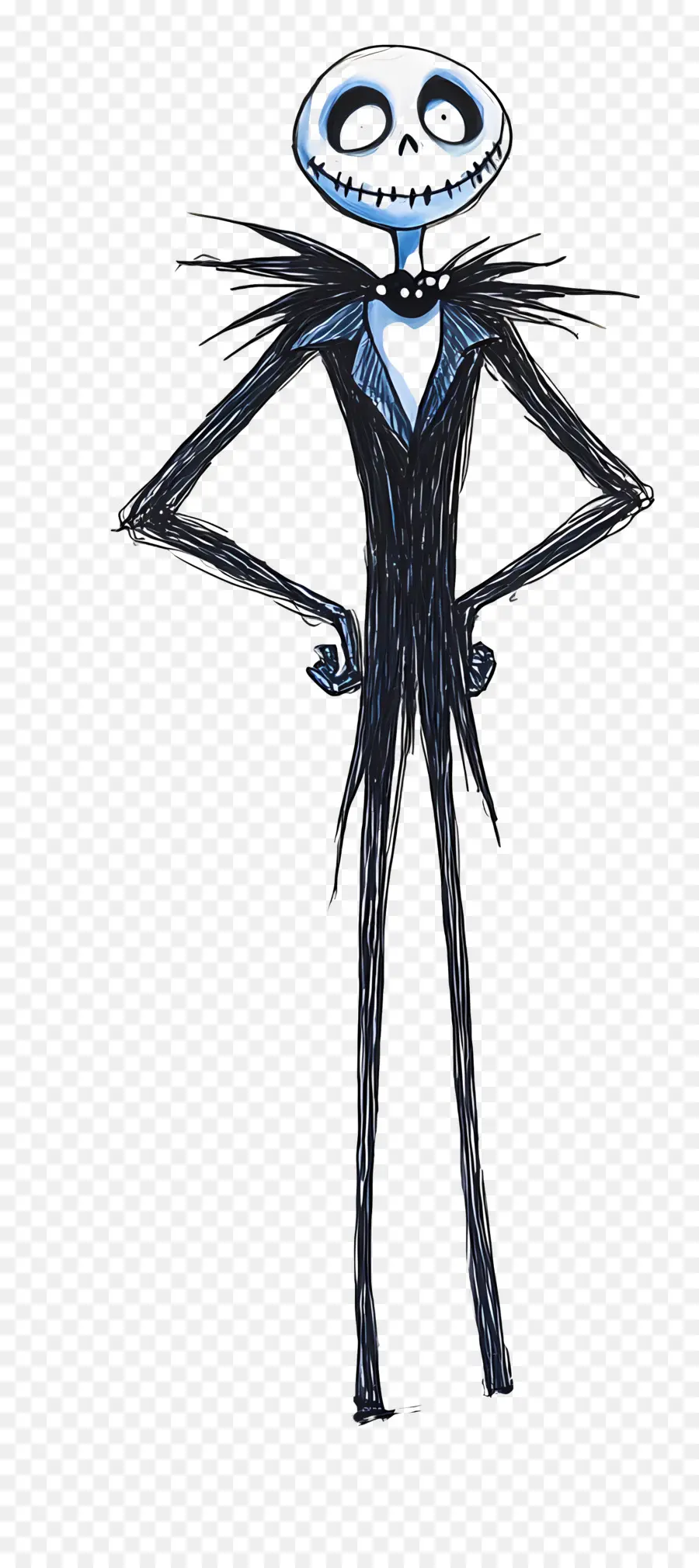 Jack Skellington，Caractère Squelette PNG