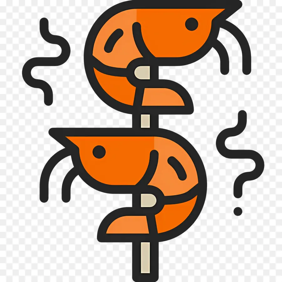 Crevettes，Brochettes De Crevettes PNG