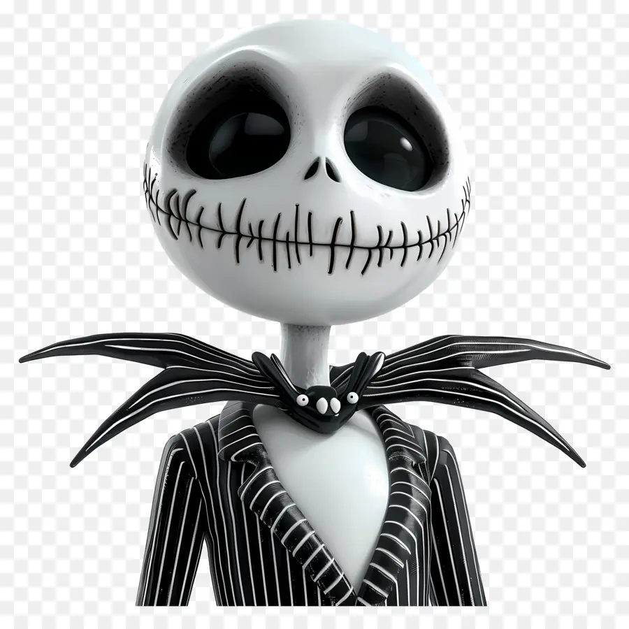 Jack Skellington，Caractère Squelette PNG