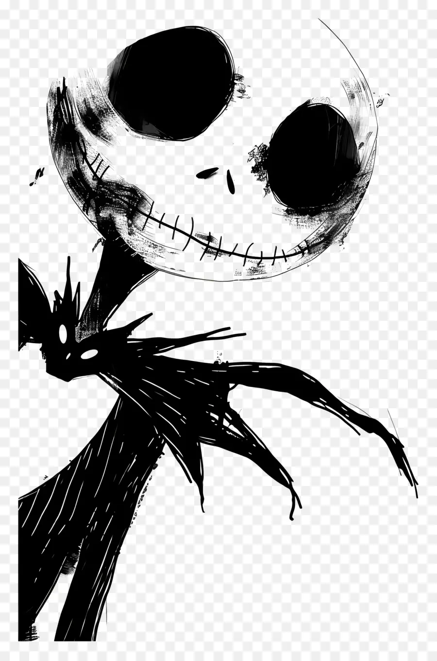 Jack Skellington，Caractère Squelette PNG