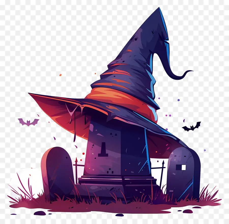 Chapeau De Sorcière D'halloween，Chapeau De Sorcière PNG