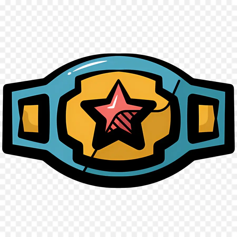 Ceinture De Champion，Étoile PNG