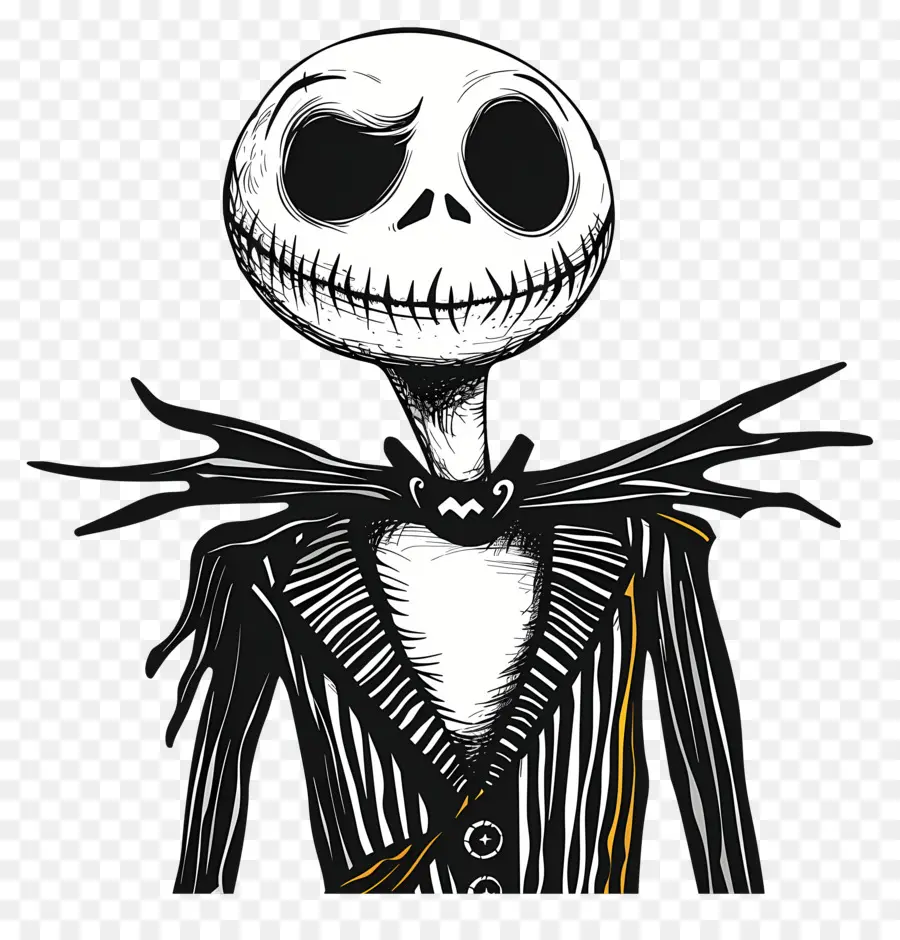 Jack Skellington，Caractère Squelette PNG