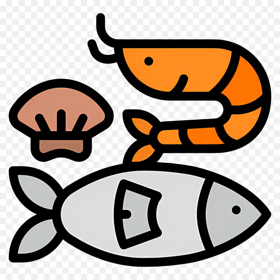 Fruit De Mer，Poisson PNG