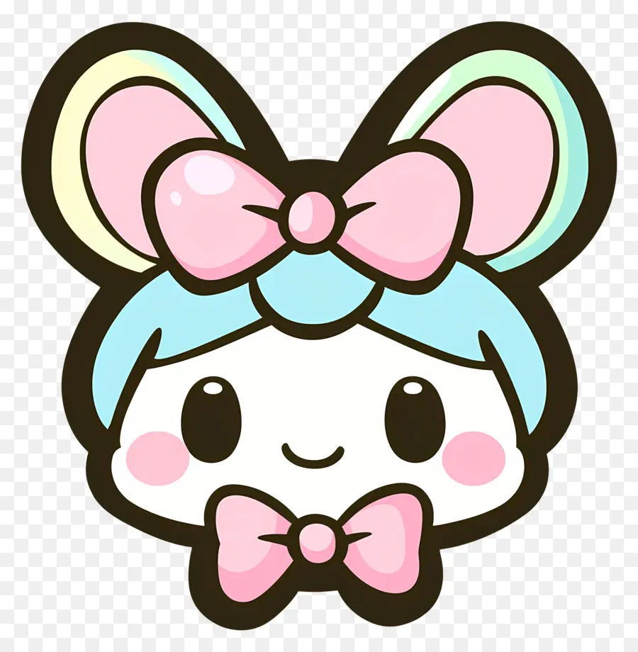 Personnage De Dessin Animé，Lapin Mignon PNG