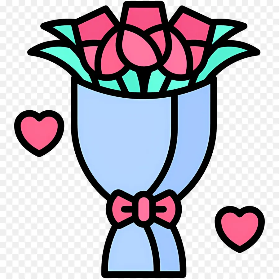 Bouquet De Roses，Bouquet PNG