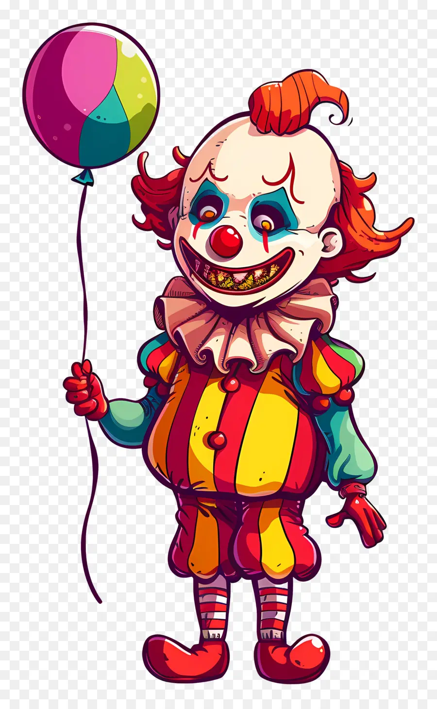 Clown Effrayant，Clown PNG