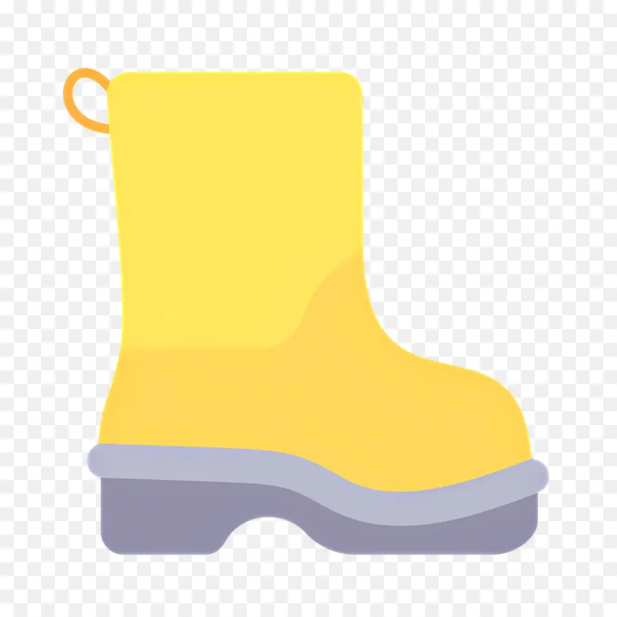 Botte De Pluie，Botte Jaune PNG