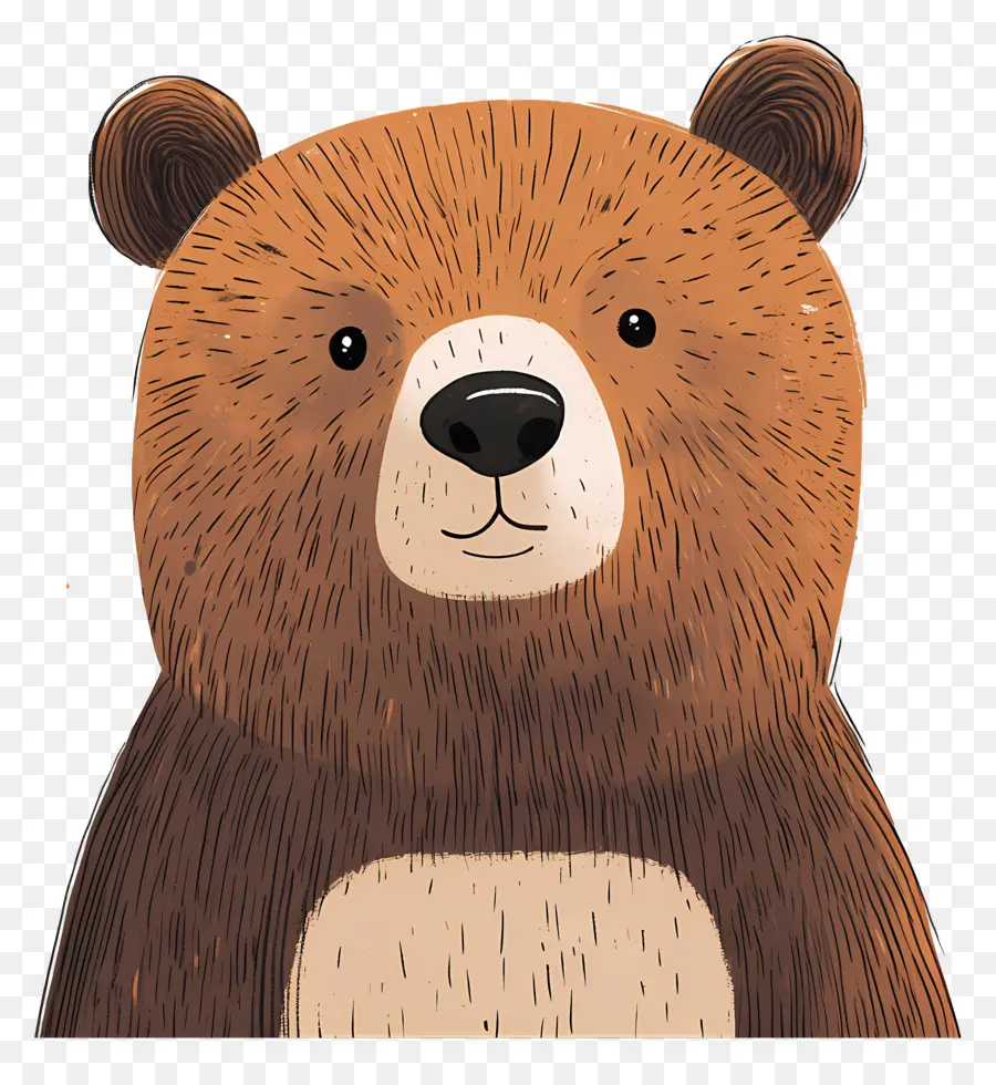 Grizzli，Ours De Dessin Animé PNG