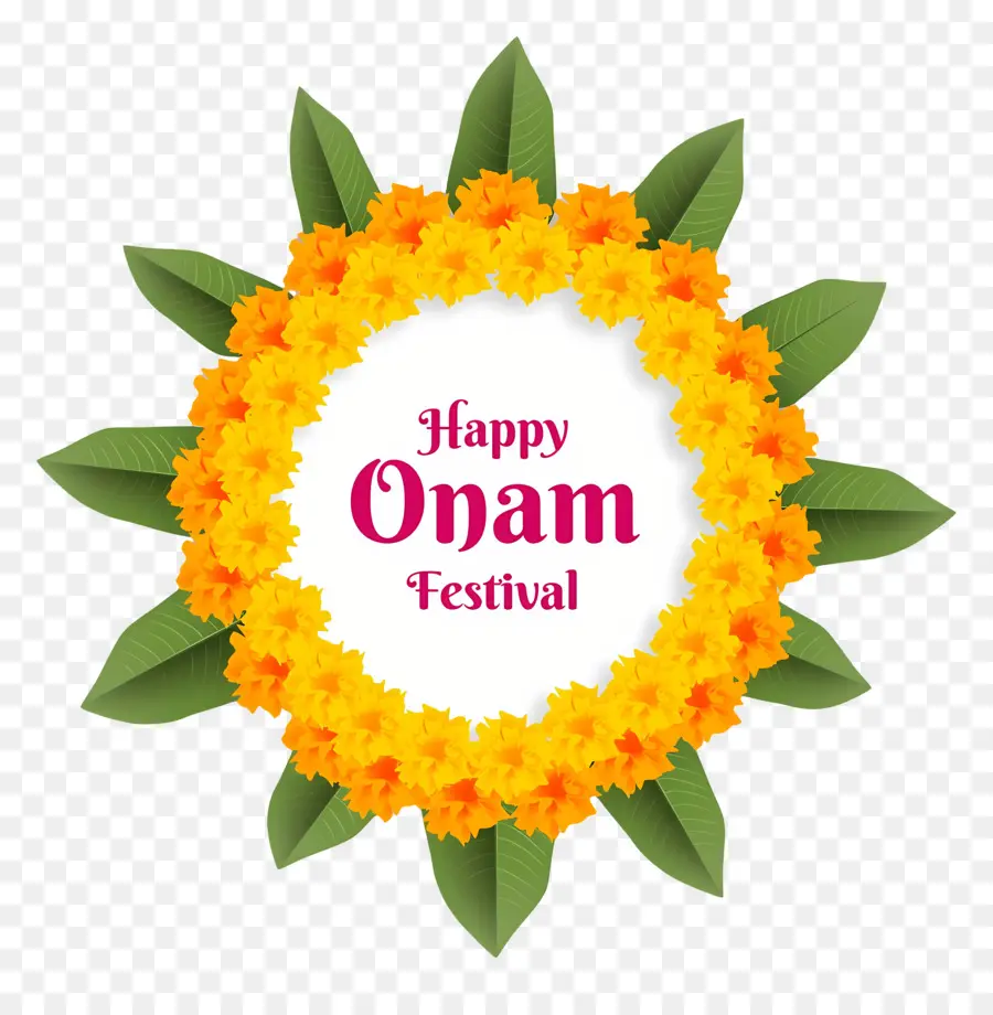 Joyeux Onam，Couronne Du Festival D'onam PNG