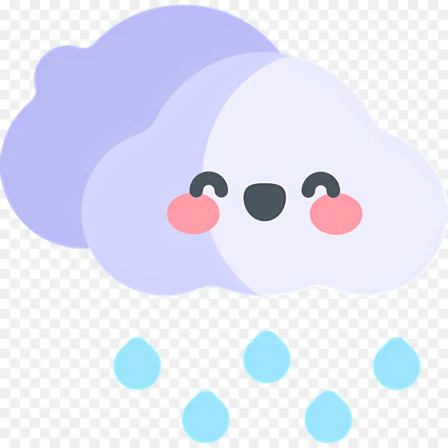 Nuage De Pluie，Gouttes PNG